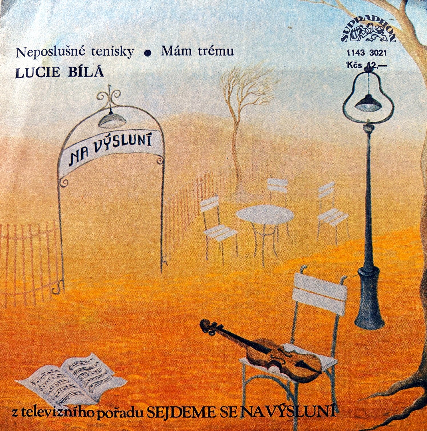 7" Lucie Bílá – Neposlušné Tenisky • Mám Trému
