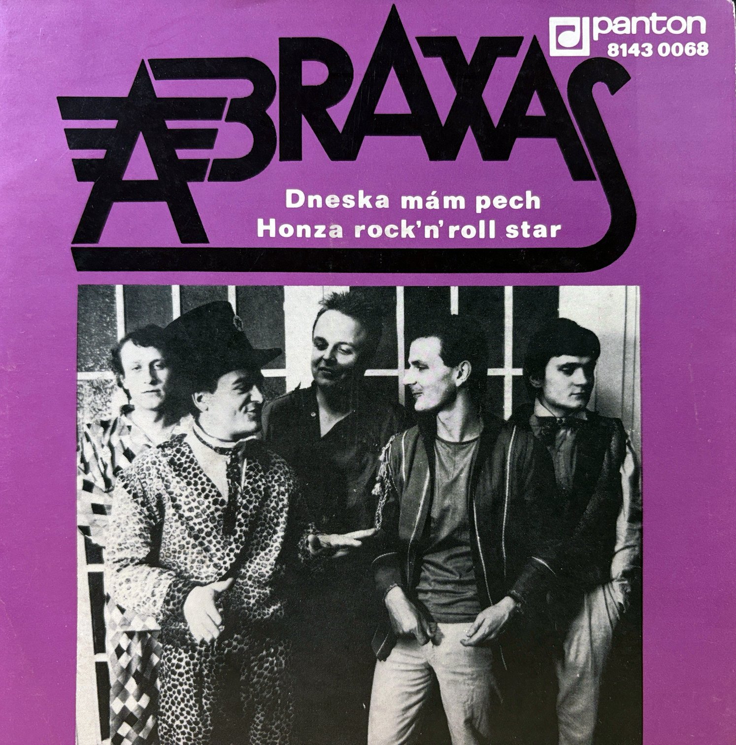 7" Abraxas ‎– Dneska Mám Pech / Honza Rock 'N' Roll Star