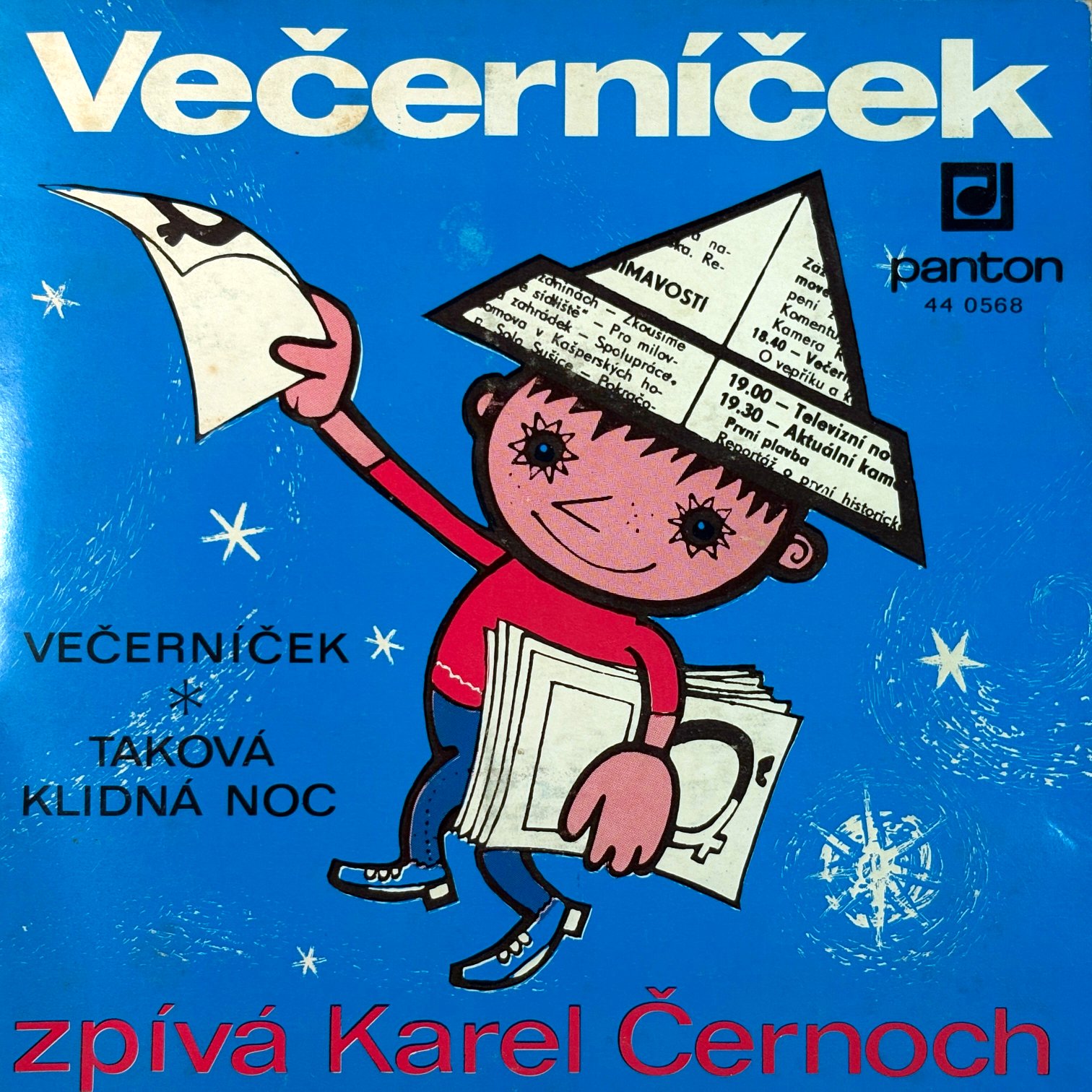 7" Karel Černoch – Večerníček ✴ Taková Klidná Noc