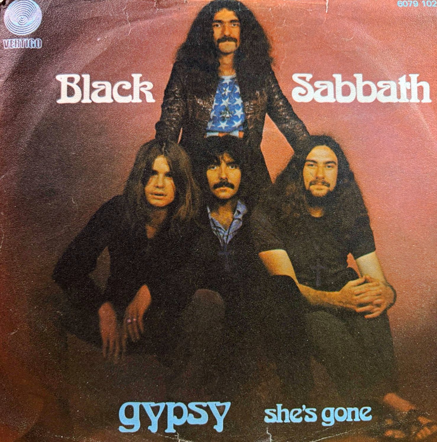7" Black Sabbath – Gypsy