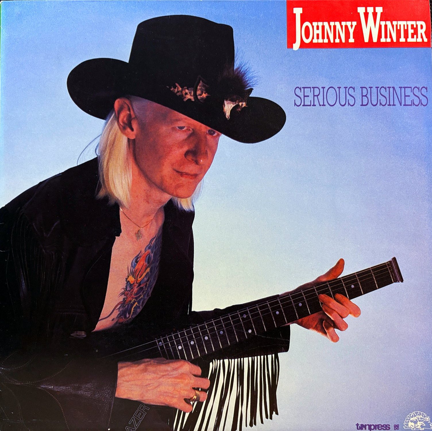 LP Johnny Winter ‎– Serious Business