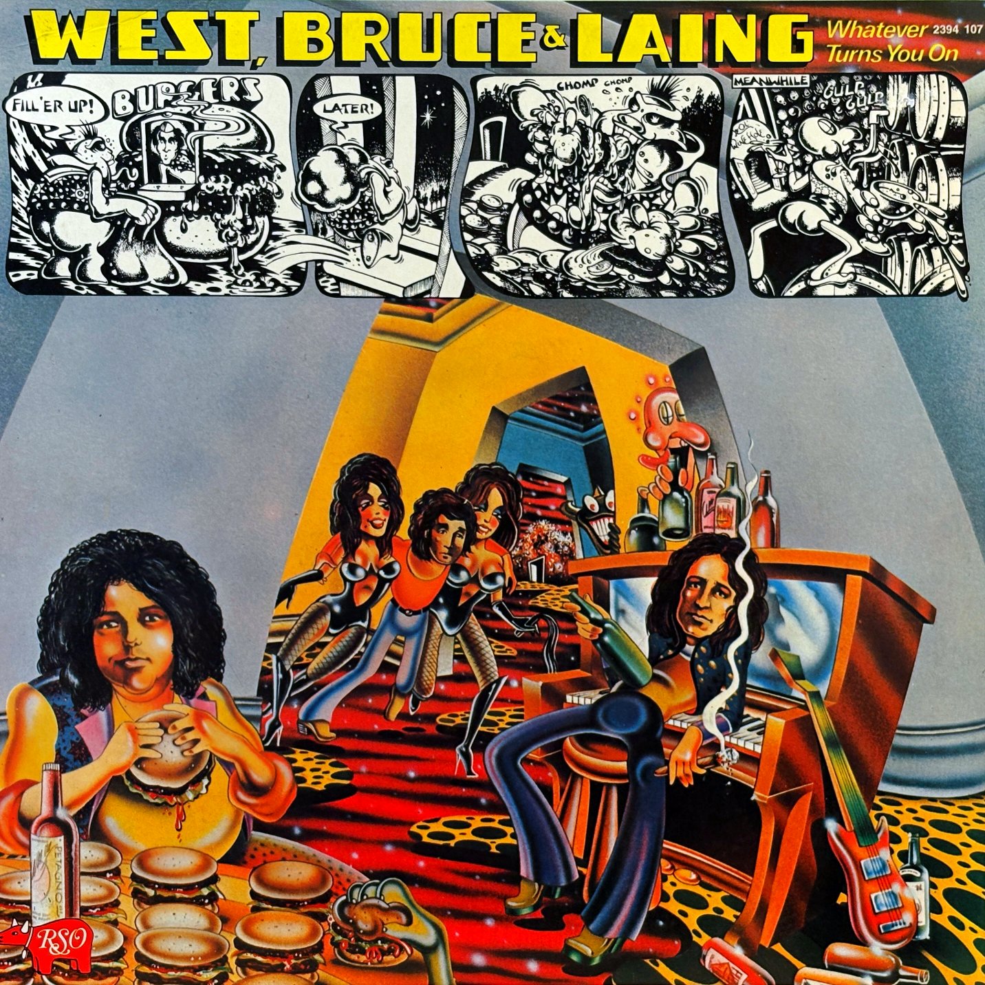 LP West, Bruce & Laing ‎– Whatever Turns You On