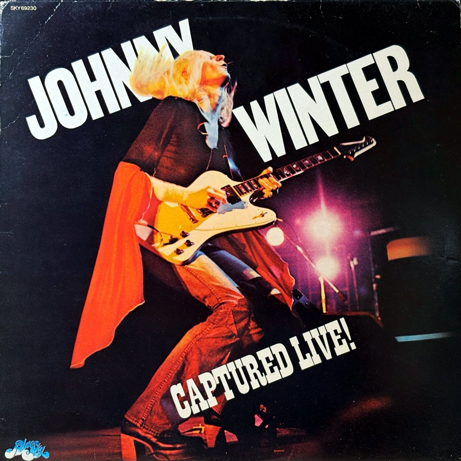 LP Johnny Winter – Captured Live!