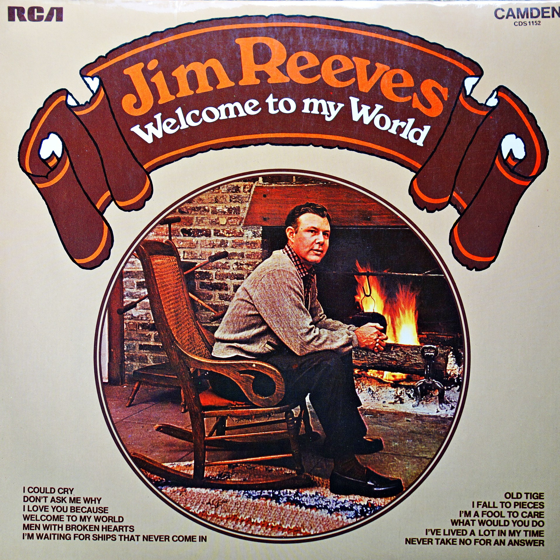 LP Jim Reeves ‎– Welcome To My World