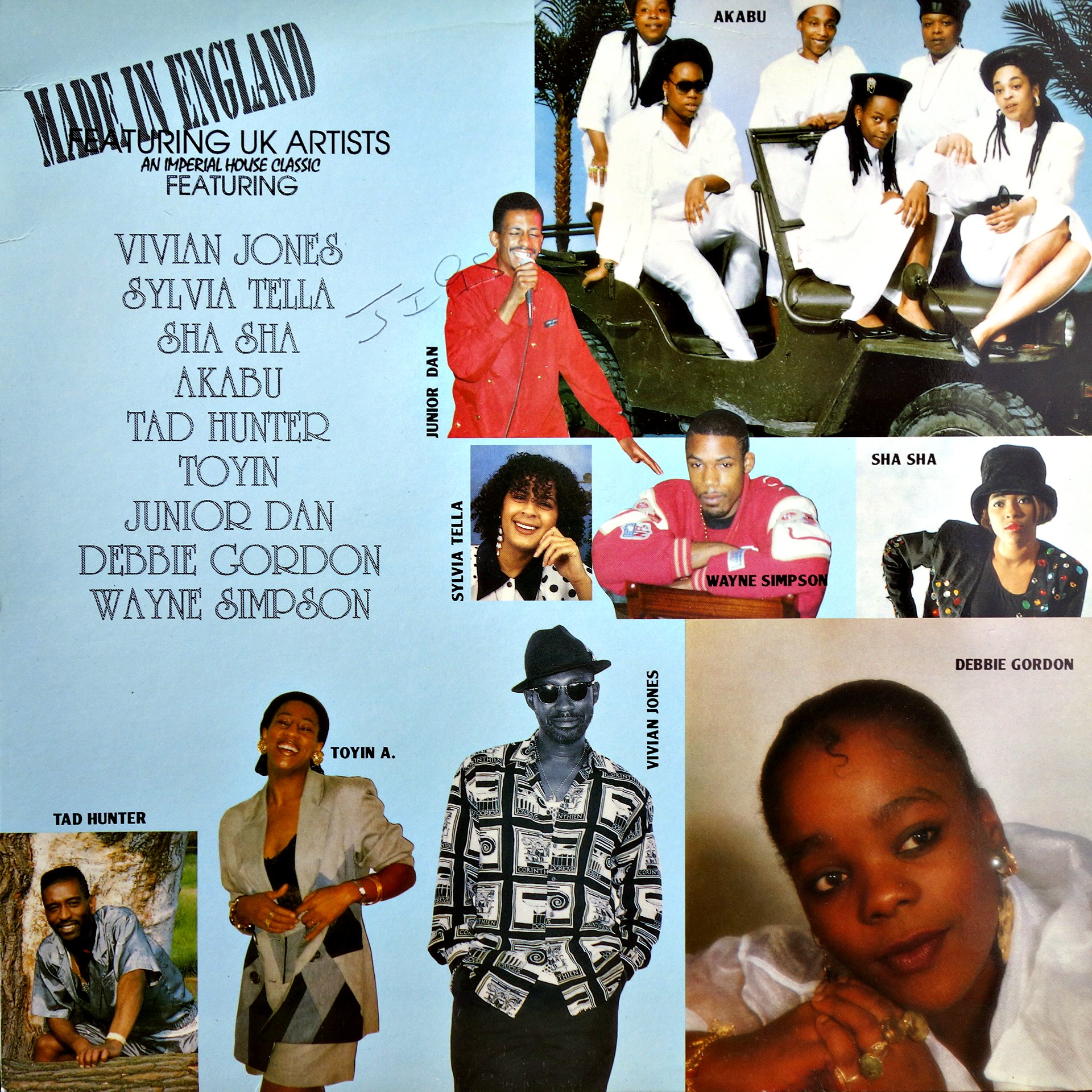 LP Various ‎– Made In England