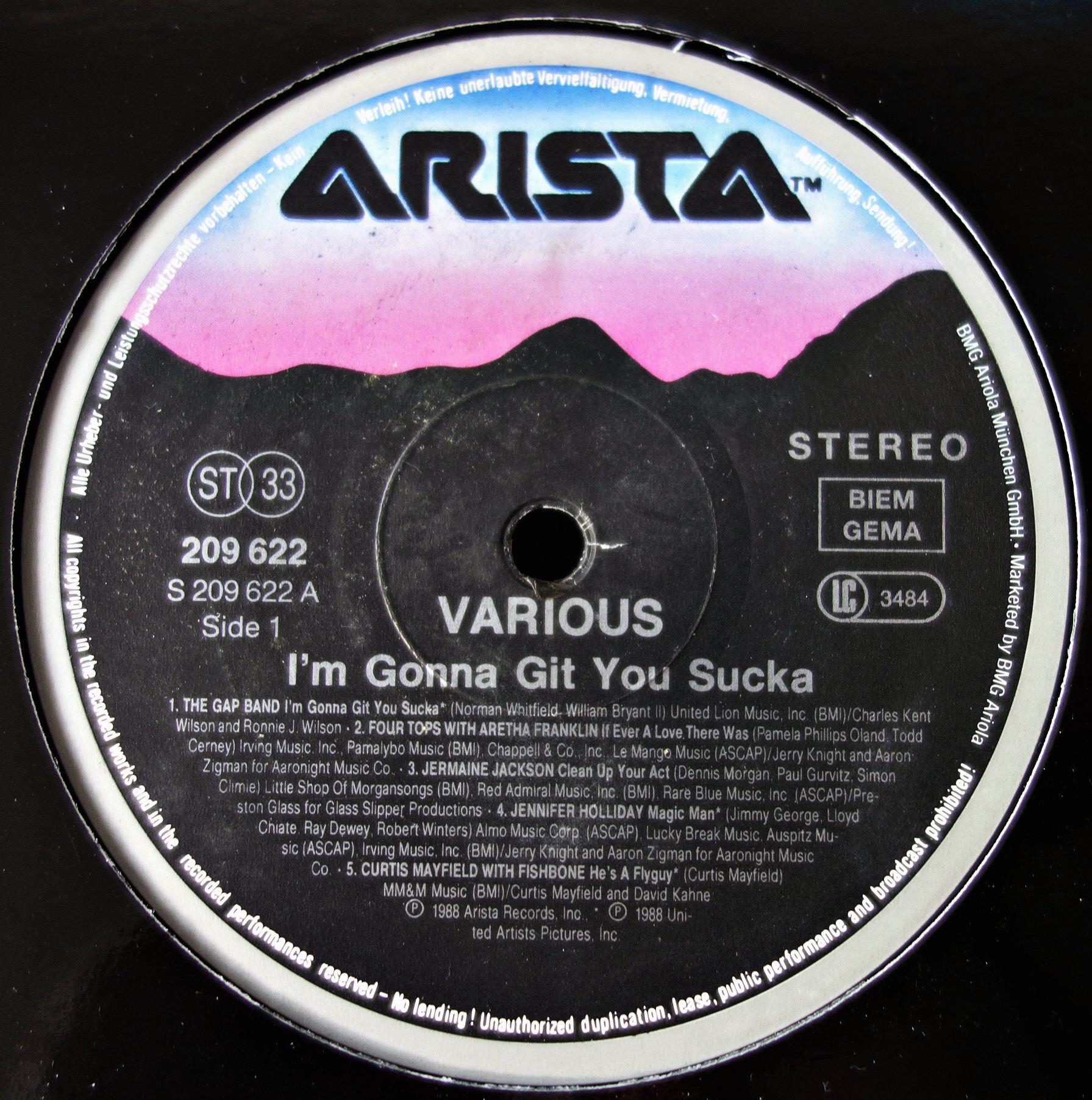 LP Various ‎– I'm Gonna Git You Sucka