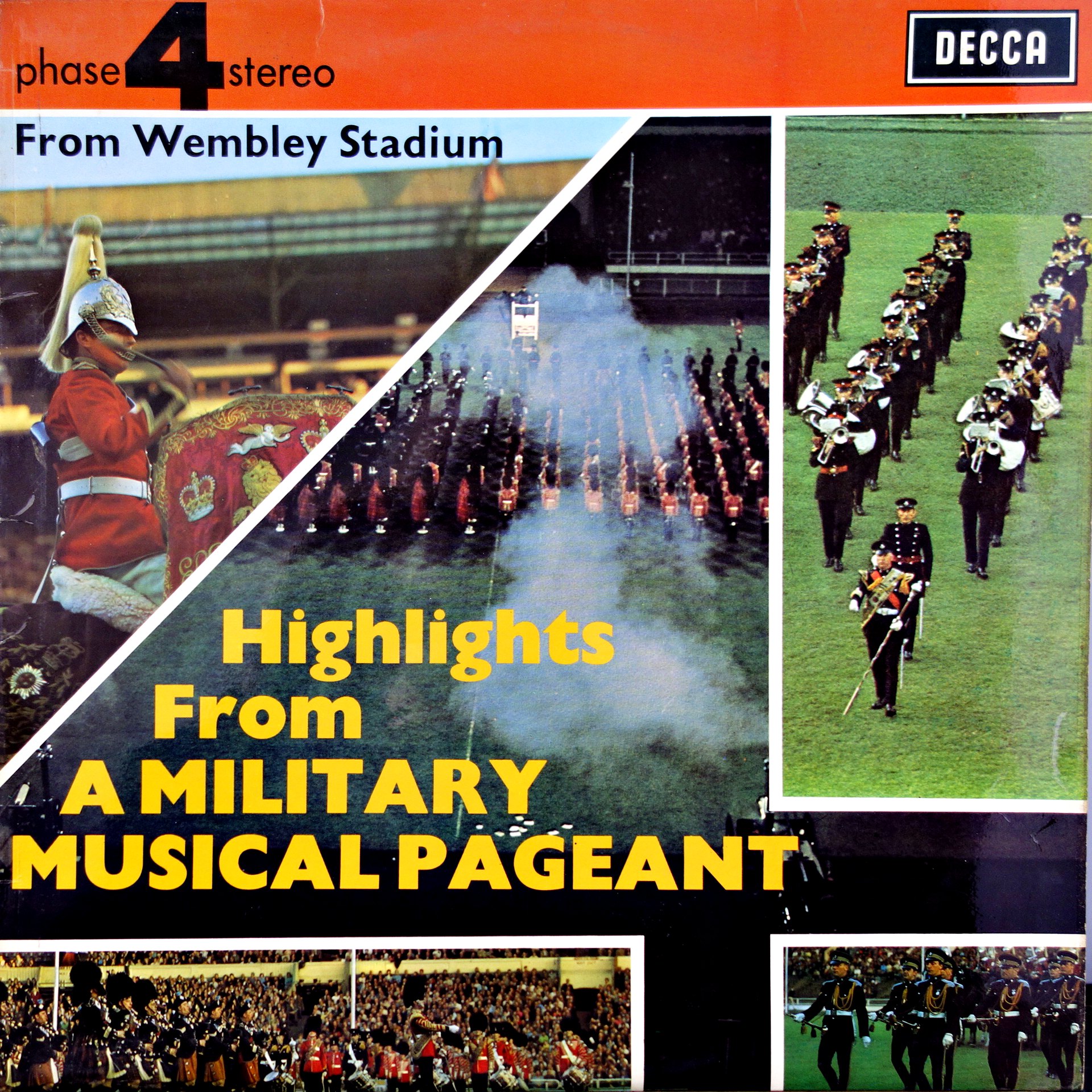 LP Various ‎– Highlights From A Military Music Pageant