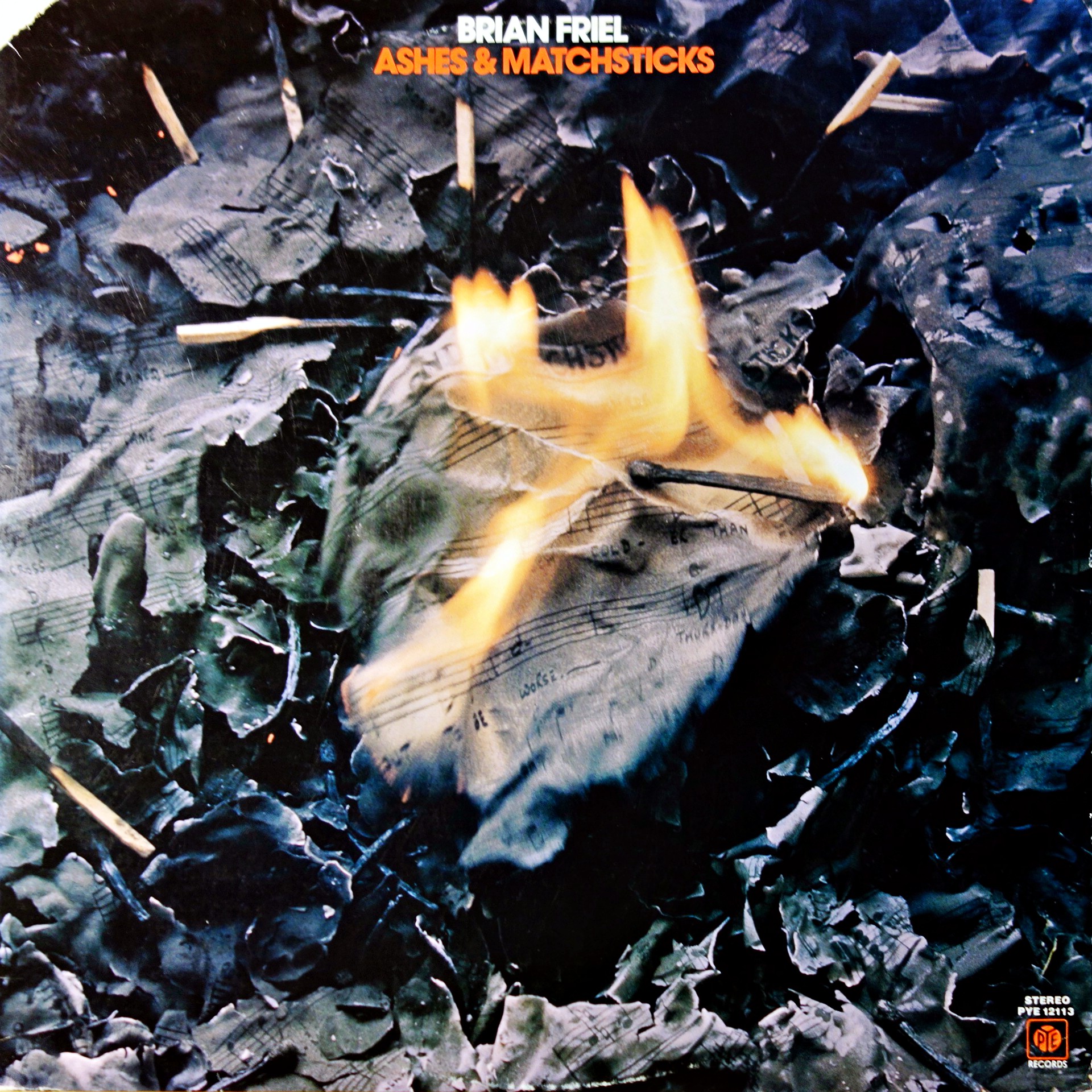LP Brian Friel ‎– Ashes & Matchsticks