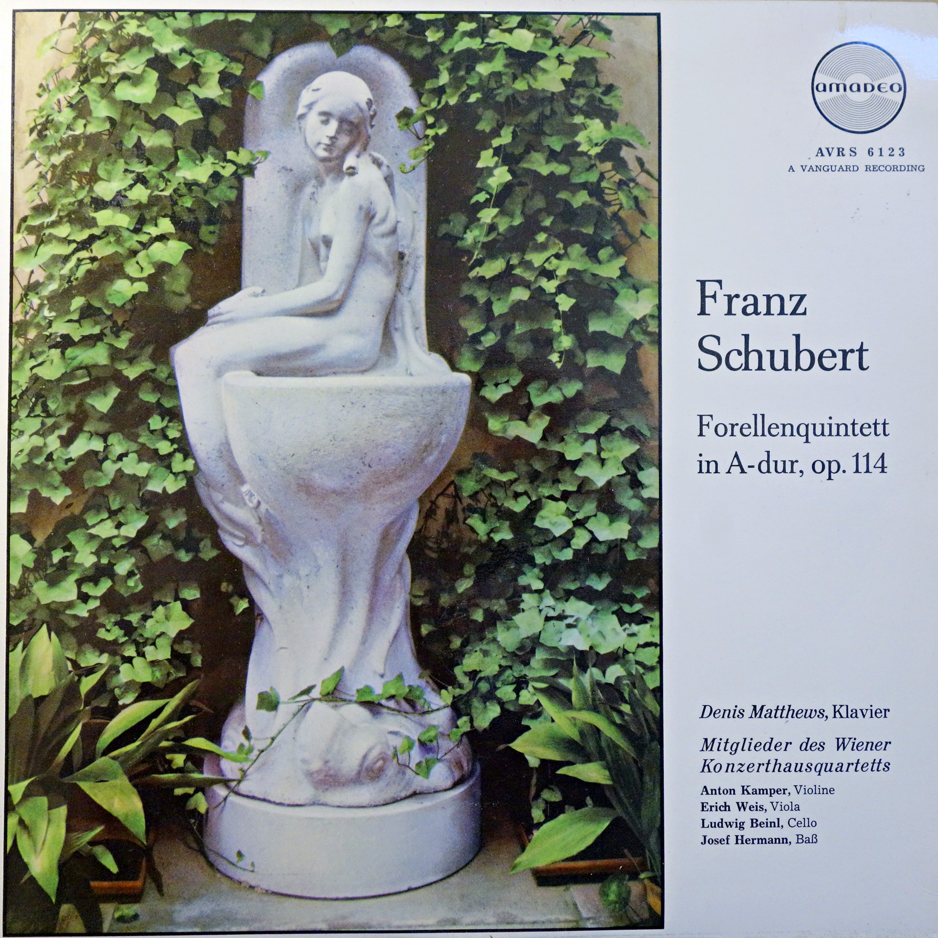 LP Franz Schubert ‎– Forellenquintett In A-Dur, Op. 114