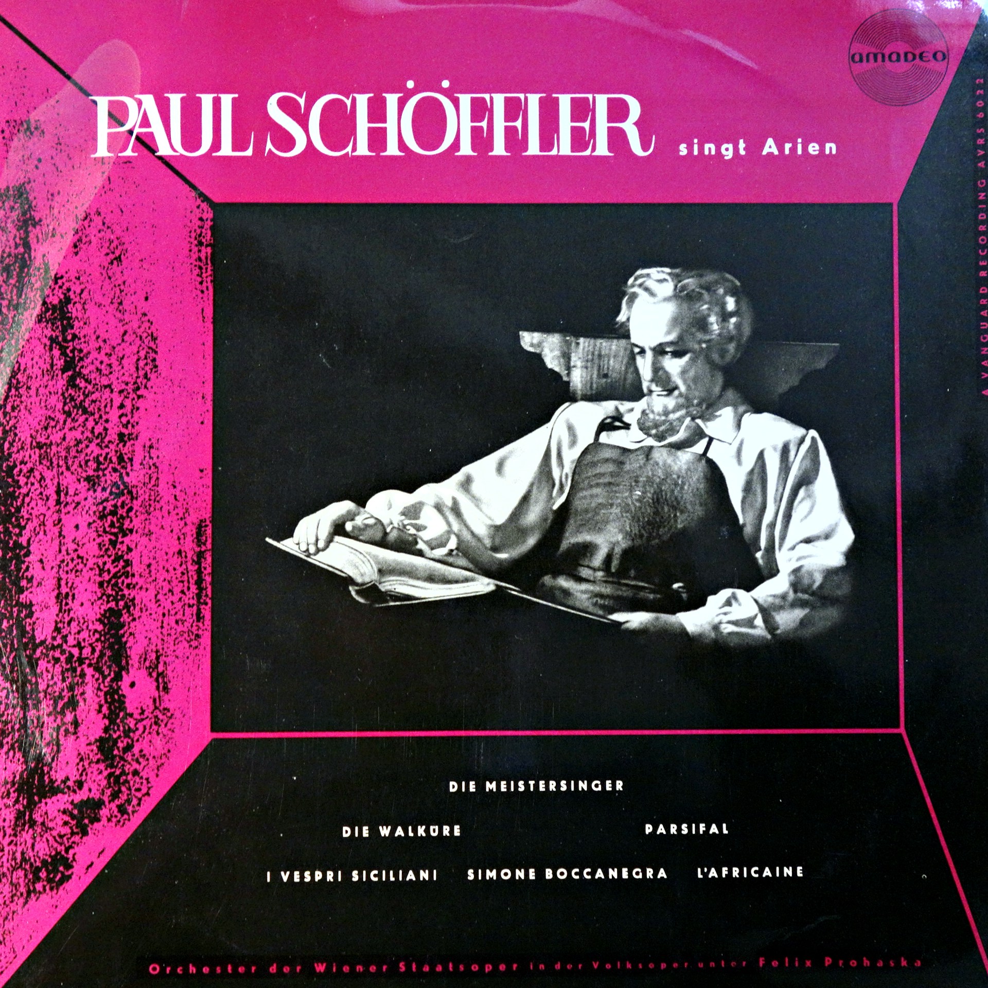 LP Paul Schöffler, Kammerorchester Der Wiener Staatsoper In Der Volksoper