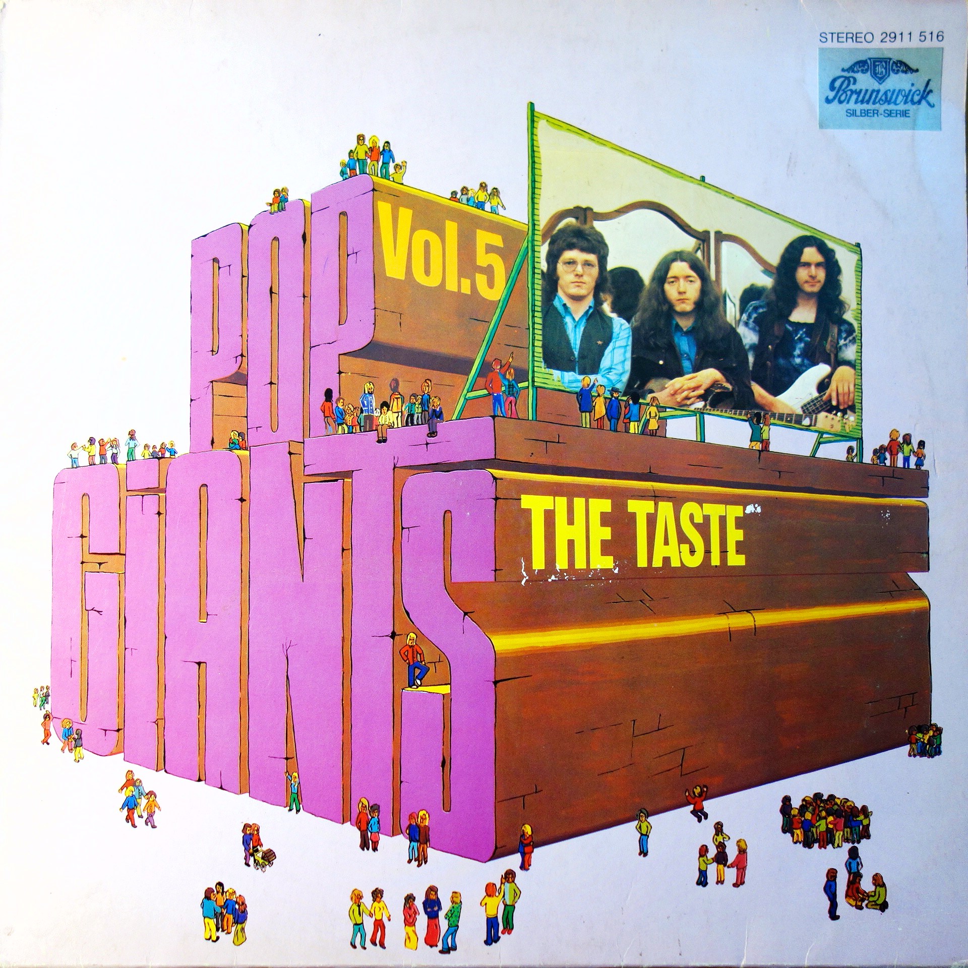 LP The Taste ‎– Pop Giants, Vol. 5