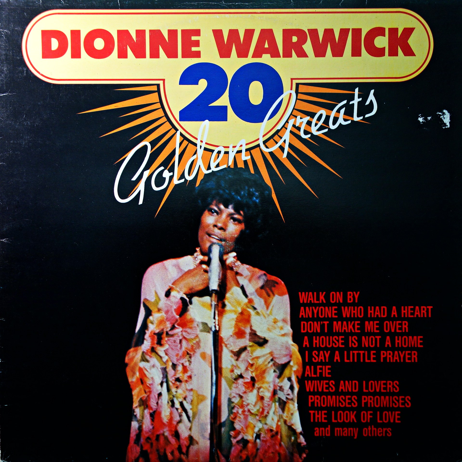 LP Dionne Warwick ‎– 20 Golden Greats