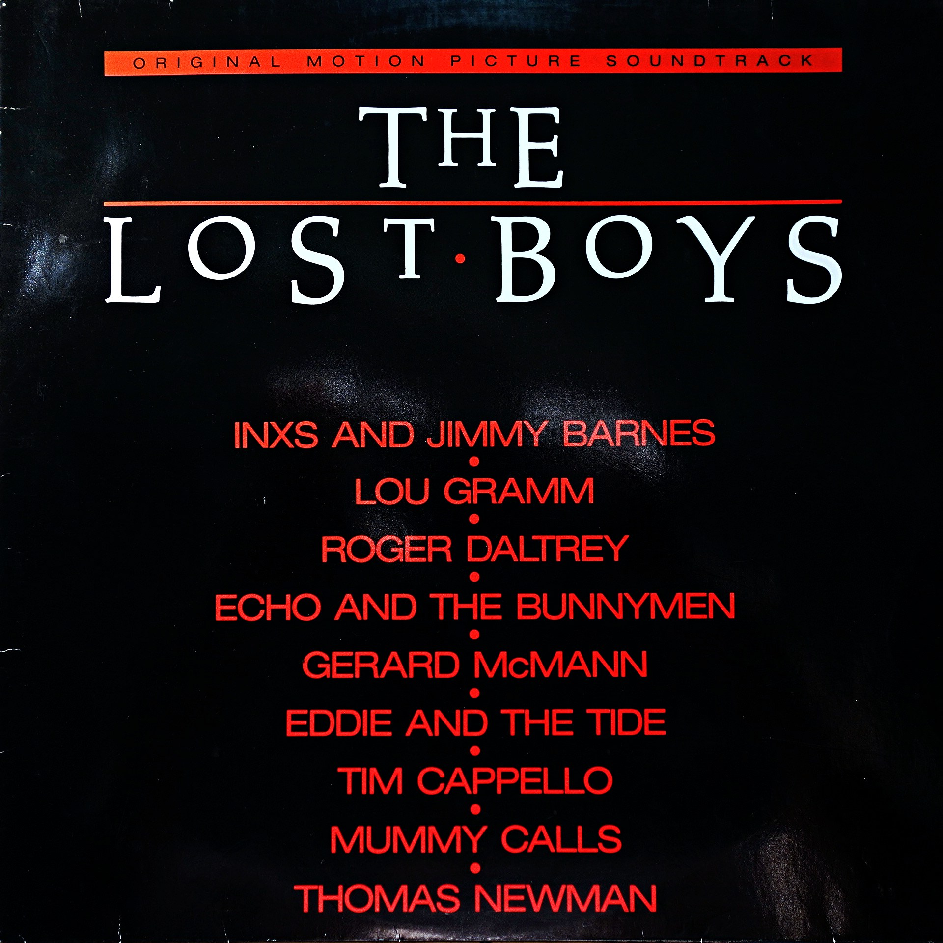 LP Various ‎– The Lost Boys - Original Motion Picture Soundtrack