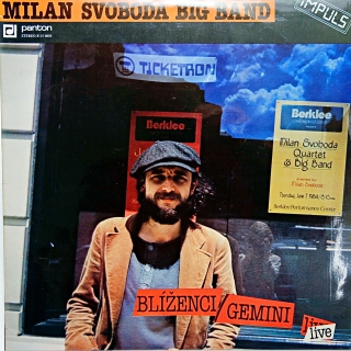 LP Milan Svoboda Big Band ‎– Blíženci = Gemini (Live)