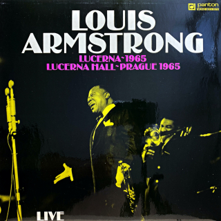 LP Louis Armstrong ‎– Lucerna Hall Prague 1965 - Live