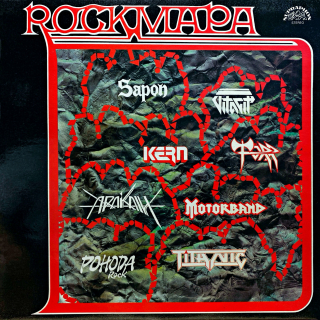 LP Various ‎– Rockmapa 1