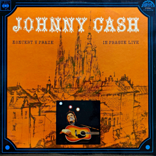 LP Johnny Cash ‎– Koncert V Praze (In Prague Live)