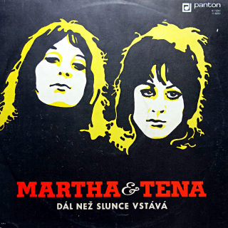 LP Martha A Tena ‎– Dál Než Slunce Vstává