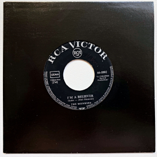 7" The Monkees – I'm A Believer