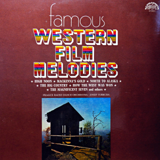 LP Prague Radio Dance Orchestra / Josef Vobruba ‎– Famous Western Film Melodies