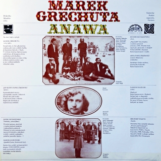 LP Marek Grechuta / Anawa ‎– Marek Grechuta Anawa
