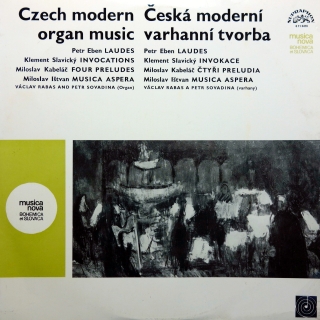 LP Various ‎– Czech Modern Organ Music = Česká Moderní Varhanní Tvorba
