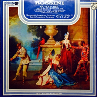 LP Rossini ‎– Ouvertures / Predohry