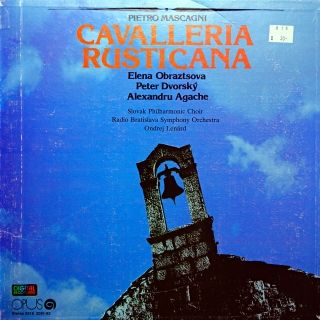 2xLP Pietro Mascagni - Cavalleria Rusticana