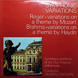 LP Reger / Brahms - Symphonic Variations: Variations On A Theme By Mozart ...