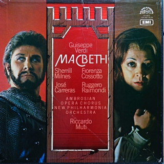 3xLP Verdi - Milnes, Cossotto, Carreras, Raimondi, Mutti ‎– Macbeth
