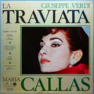 3xLP Giuseppe Verdi / Maria Callas / Gabriele Santini - La Traviata