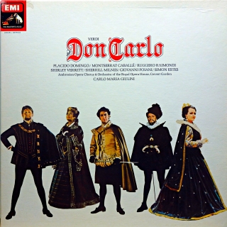 4xLP Verdi - Placido Domingo, Caballé, Raimondi - Don Carlo