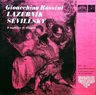 3xLP Gioacchino Rossini / G. Zani - Lazebník Sevillský (Il Barbiere Di Siviglia)