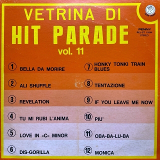 LP Unknown Artist ‎– Vetrina Di Hit Parade Vol. 11