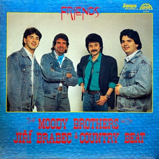 LP The Moody Brothers With Jiří Brabec & Country Beat ‎– Friends