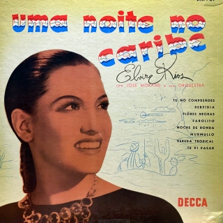 10" Elvira Rios With Jose Morand And His Orchestra ‎– Tropic Nights