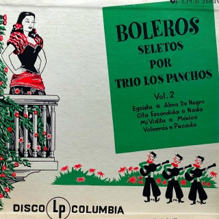 10" Trio Los Panchos ‎– Boleros Selectos Por Trio Los Panchos Vol. 2