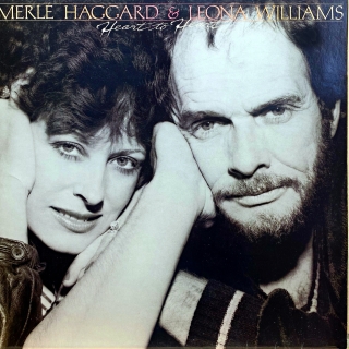 LP Merle Haggard & Leona Williams ‎– Heart To Heart