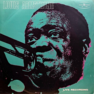 LP Louis Armstrong ‎– Live Recording