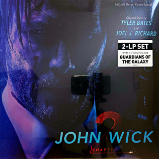 2xLP Tyler Bates & Joel J. Richard - John Wick: Chapter 2 (Original Soundtrack)