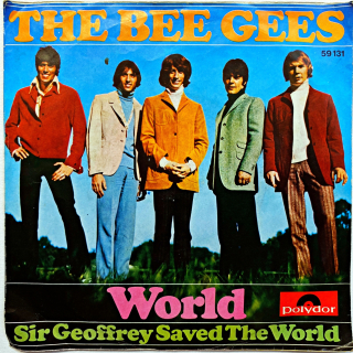 7" The Bee Gees – World