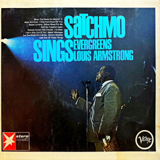 LP Louis Armstrong – Satchmo Sings Evergreens