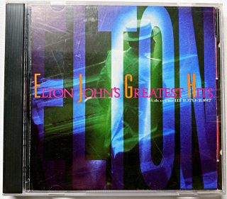 CD Elton John – Elton John's Greatest Hits Volume III, 1979-1987
