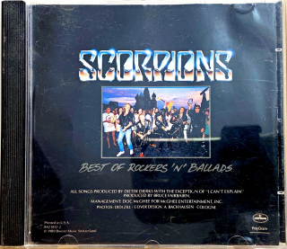 CD Scorpions – Best Of Rockers 'N' Ballads