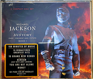 2xCD Michael Jackson – HIStory - Past, Present And Future - Book I