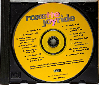 CD Roxette – Joyride