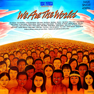 12" USA For Africa – We Are The World