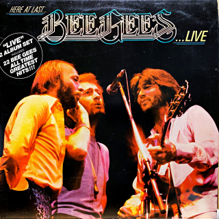 2xLP Bee Gees – Here At Last... Bee Gees ...Live