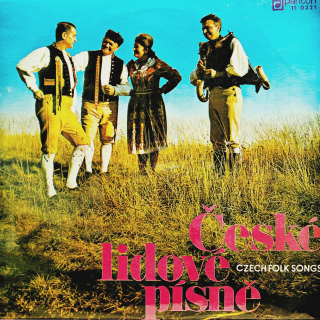 LP Plzeňský Lidový Soubor – České Lidové Písně = Czech Folk Songs