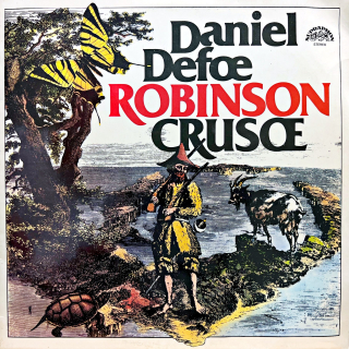 2xLP Daniel Defoe - Robinson Crusoe